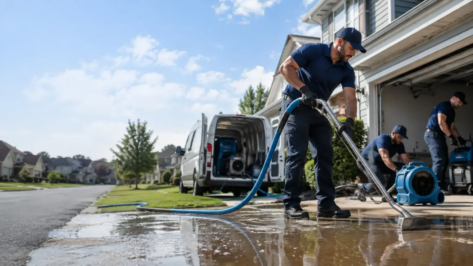 Flood Damage Restoration in Winside, NE